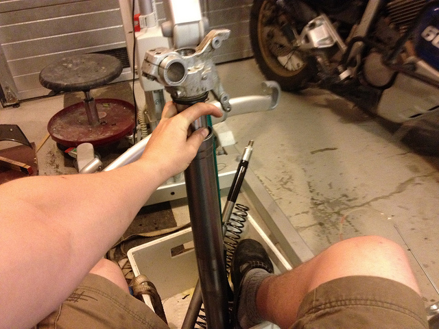 How to get lower leg out